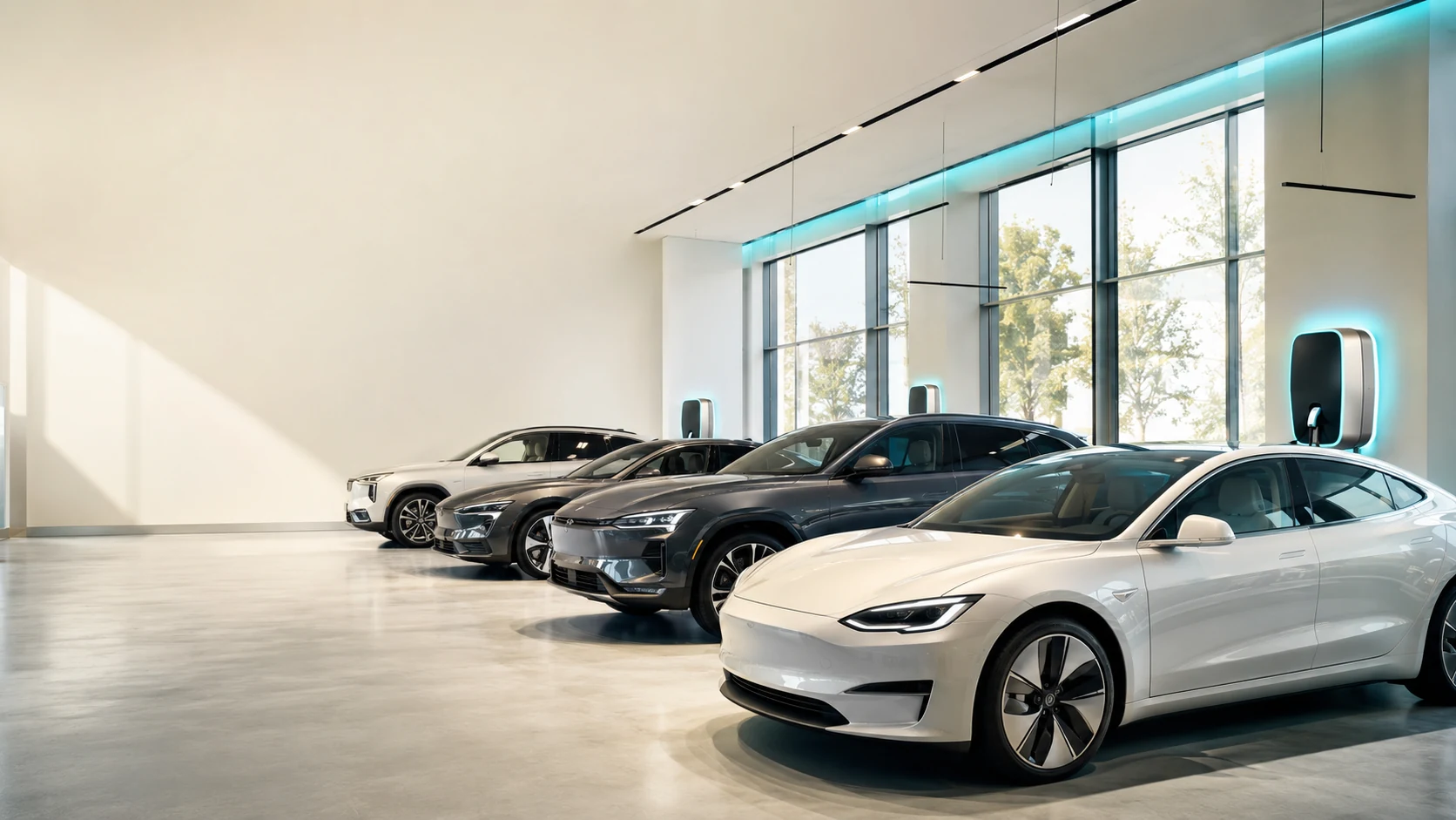 Volt EV — showroom